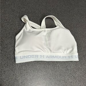 Under Armour White Sports Bra